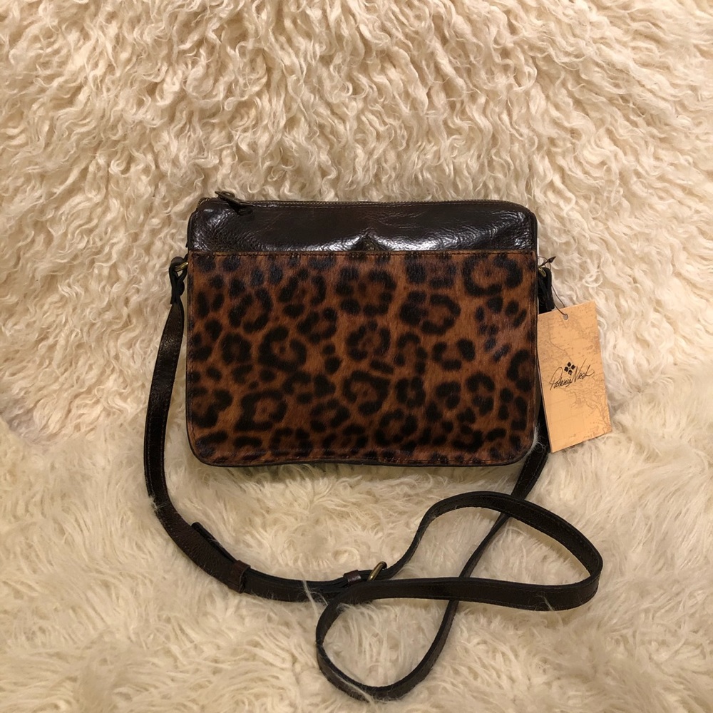 NWT Patricia Nash Nazaire Leather Crossbody